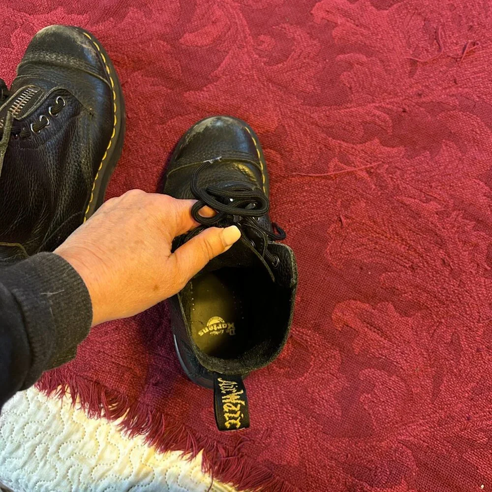 Dr. Martens Black Platform Boots